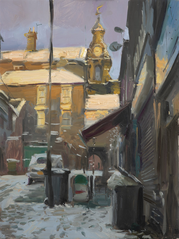 Brickhouse Street with Snow by Rob Pointon