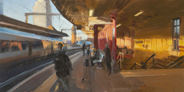 Winter Sun, Deansgate Station by Rob Pointon