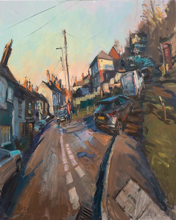 Winter Sun on the Green by Rob Pointon