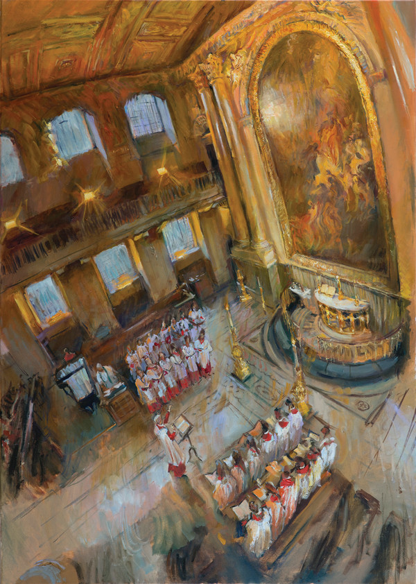 The Chapel Choir, The Old Royal Naval College by Rob Pointon