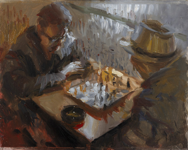 Late Night Chess by Rob Pointon