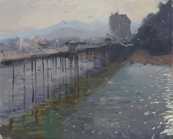 Afternoon light study, Llandudno Pier by Rob Pointon