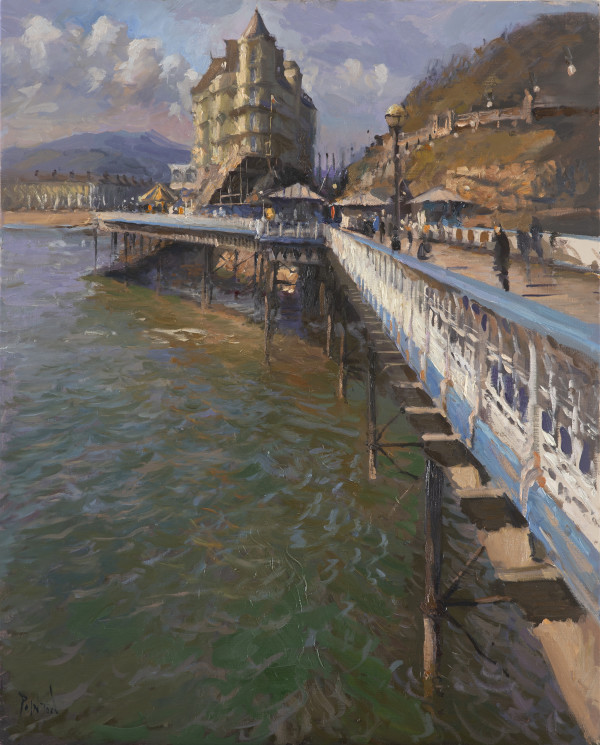 Pier Sequence -Morning Sun by Rob Pointon