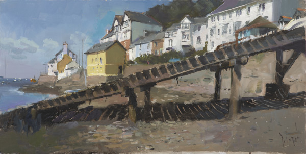 The old lifeboat slipway, Aberdyfi by Rob Pointon