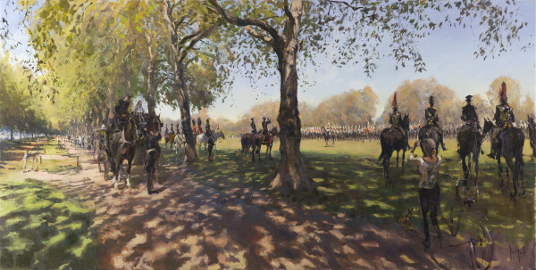 Major Generals Inspection at Hyde Park 2021 by Rob Pointon