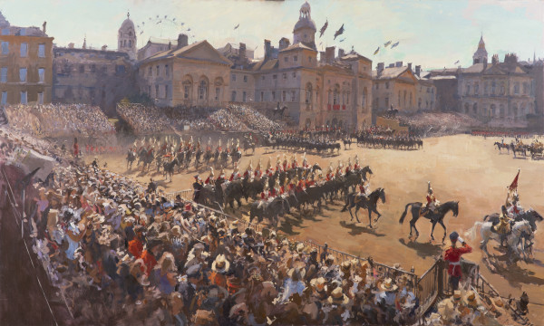 The Platinum Jubilee Trooping the Colour by Rob Pointon