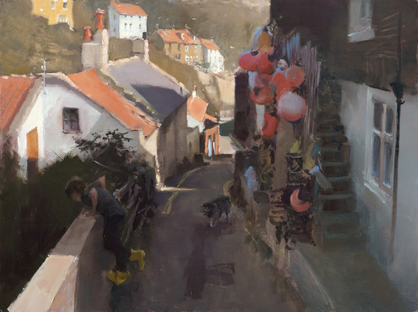 Lost ball, Staithes by Rob Pointon