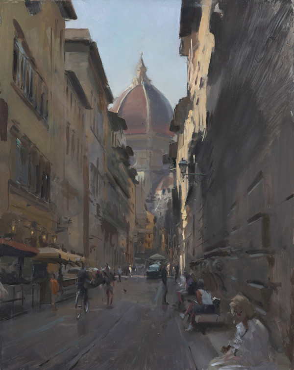 Via dei Servi, Florence by Rob Pointon