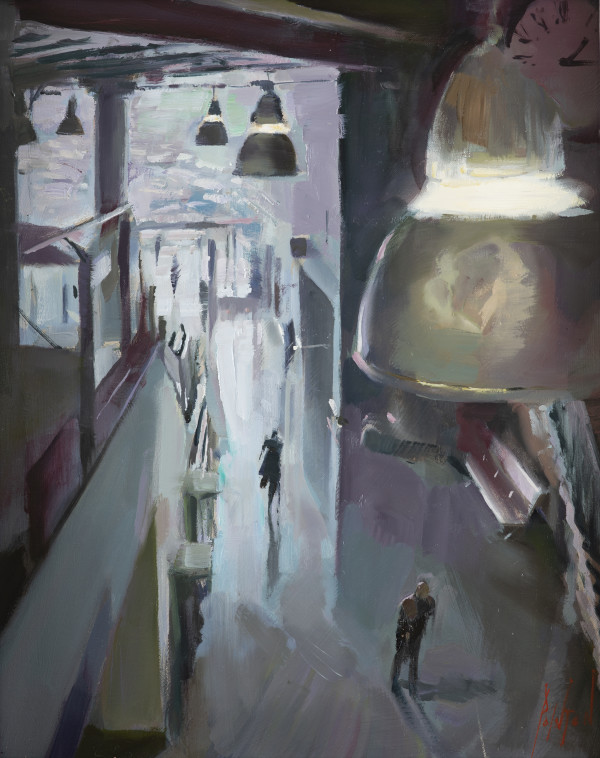 Lights below Piccadilly by Rob Pointon