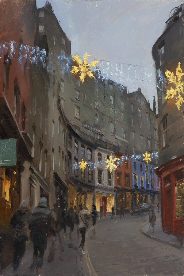 Looking up Victoria Street