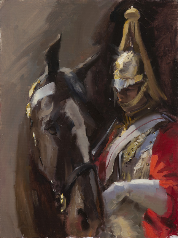 Horse and Guard Study