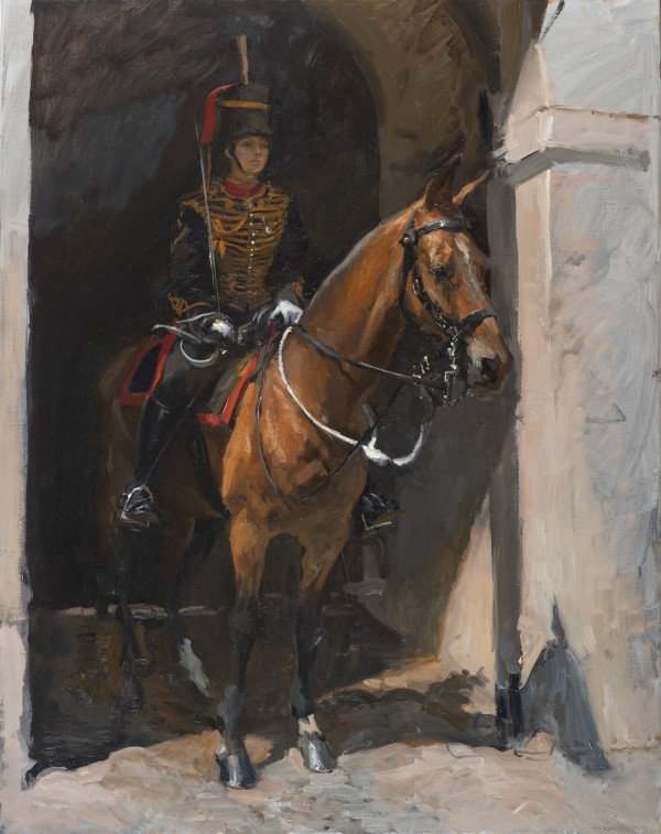 Kings Troop Mounted Gunner by Rob Pointon
