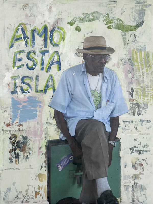 Havana Musician (Cajon) by Rene Griffith