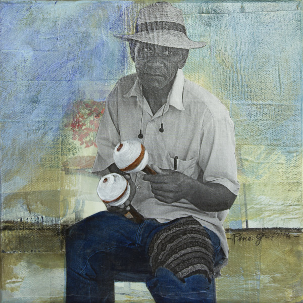 Cuban Musician (maracas) by Rene Griffith