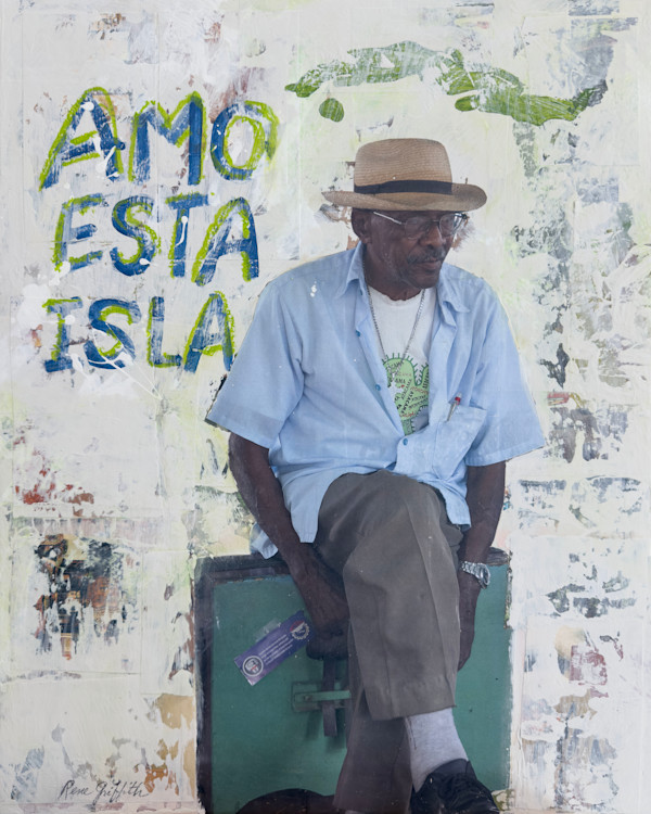 Havana Musician (Cajon) by Rene Griffith