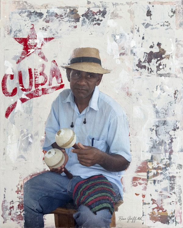 Havana Musician (Maracas) by Rene Griffith