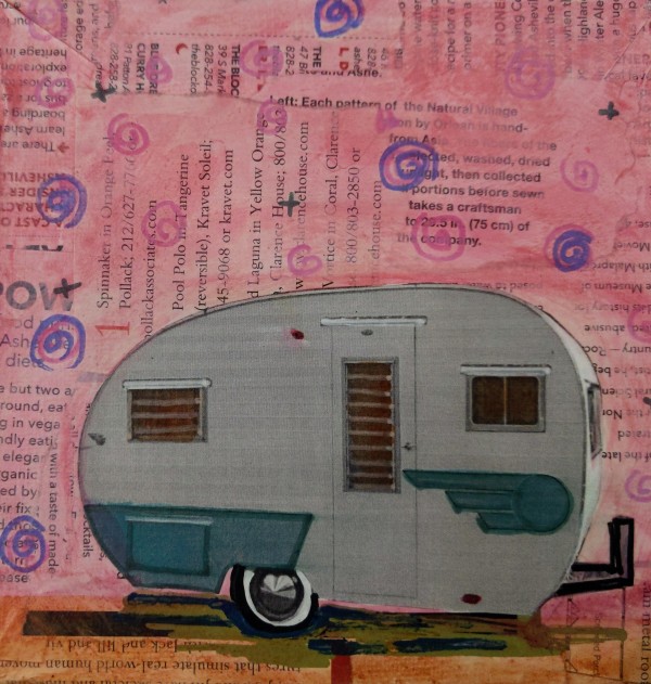 Vintage Trailer l by Rene Griffith