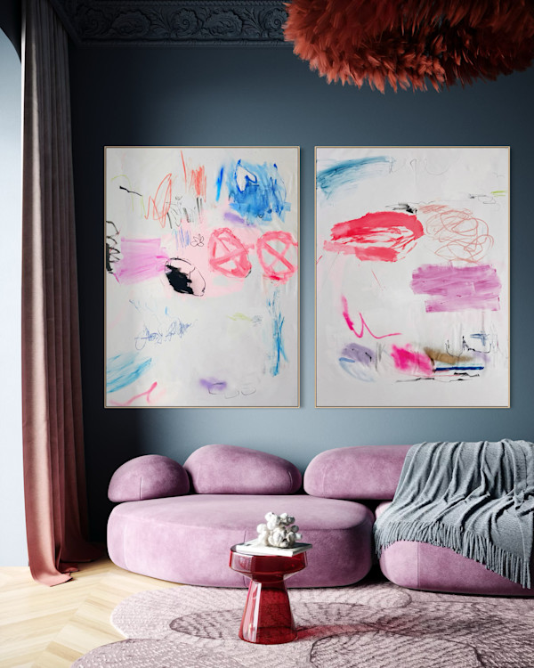 Pretty new me, diptych by Manuela Karin Knaut, Image 8.