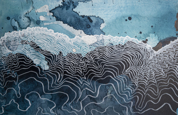 Encroaching tide by Samantha Clark