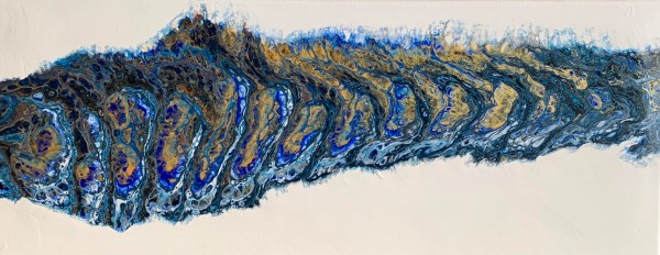Absolem the Blue Caterpillar by Debbie Kappelhoff