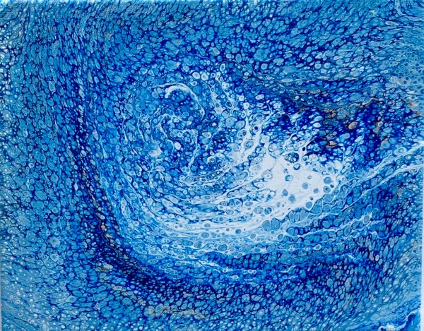 Whirlpool of Bubbles by Debbie Kappelhoff