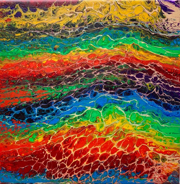 Magma in Water by Debbie Kappelhoff