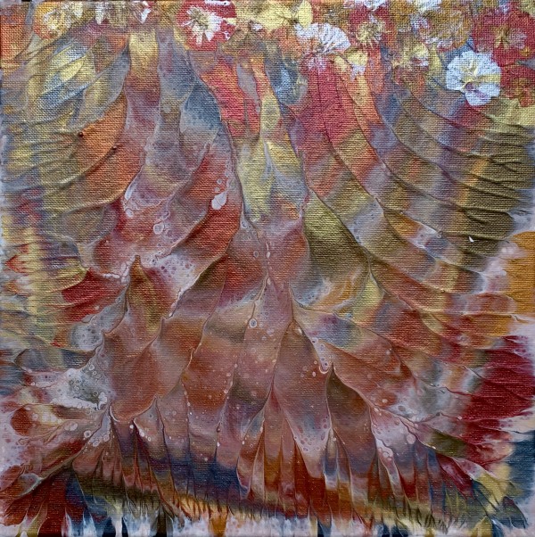 Shimmering Feathers II by Debbie Kappelhoff