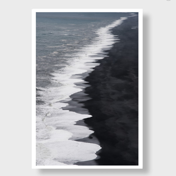 Ocean (Black Beach of Iceland) by Guadalupe Laiz | Gallery Space