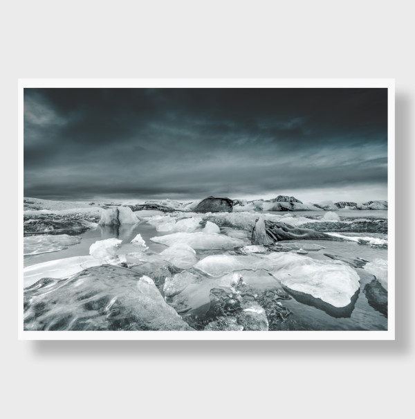 Ocean (Ice beach Iceland) by Guadalupe Laiz | Gallery Space