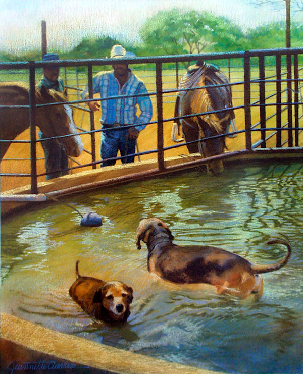 Skinny Dippin by Jeannette Cuevas, Image 1.