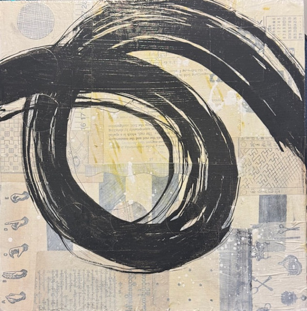 Brushstroke Small 8 by Karen Lehrer