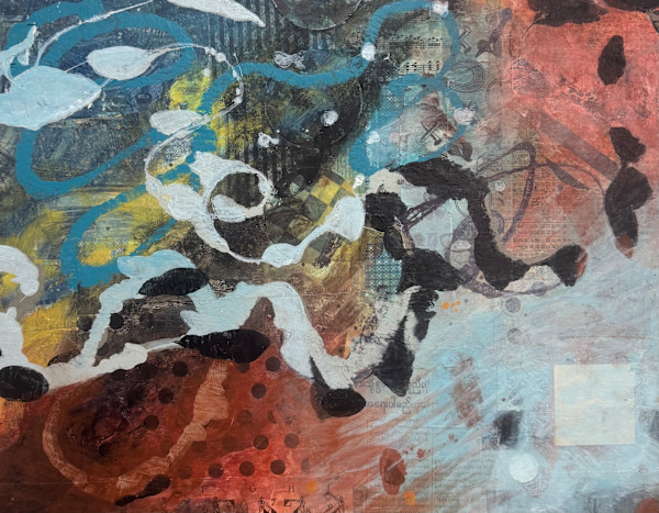 Memory Scape (Framed) by Karen Lehrer