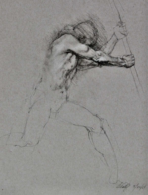 Figure Study (Michael) by Suzy Schultz