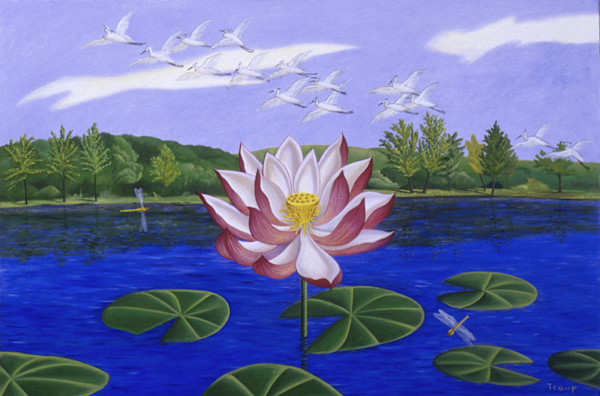 THE LOTUS BLOSSOM by JANE TROUP