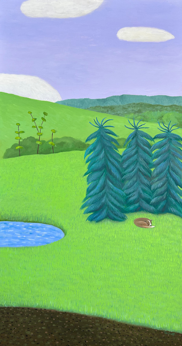 SLEEPING DOG by JANE TROUP