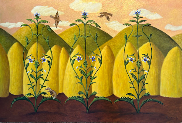 WOMEN AS FLOWERS by JANE TROUP