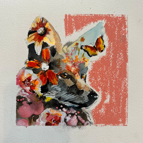 Wild Cartography no. 19 - Framed by Anna Wise