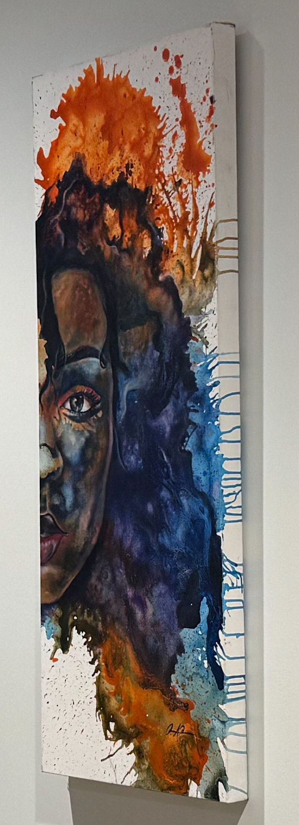 Curls (Rorschach Series) by Olasubomi Nurudeen Aka-Bashorun, Image 3.
