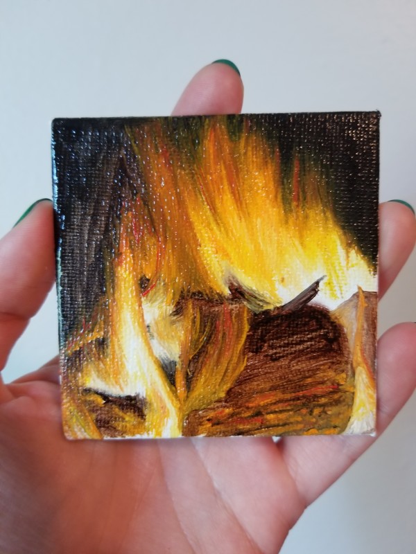 Campfire by Elizabeth A. Zokaites