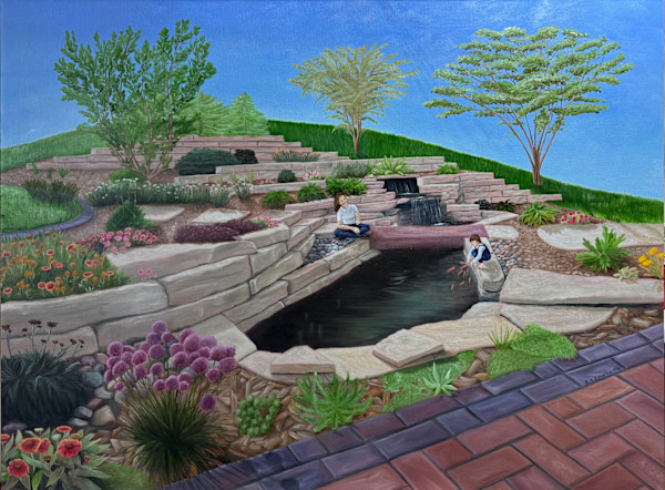 Senta's Garden by Elizabeth A. Zokaites, Image 2.