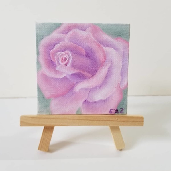 Pink Flower by Elizabeth A. Zokaites