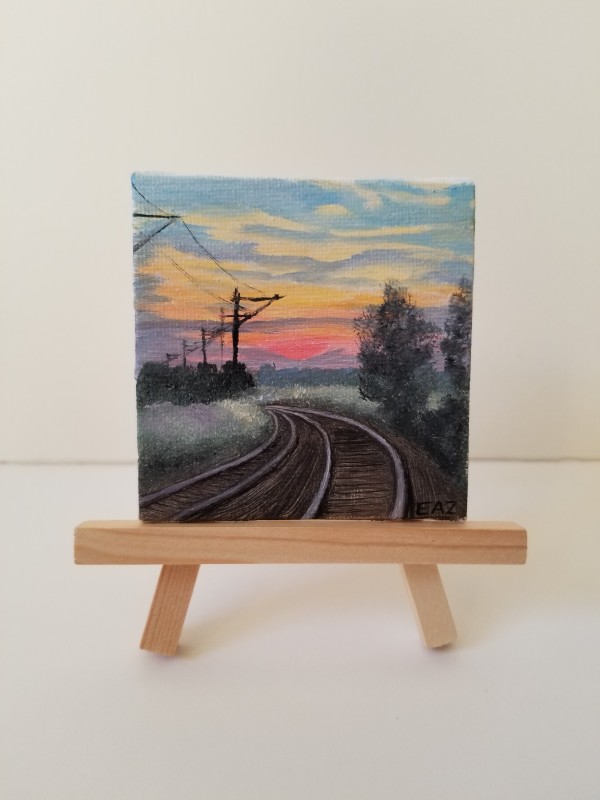 Railroad Tracks by Elizabeth A. Zokaites