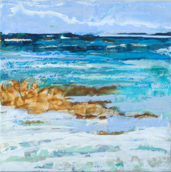 Blue Green Waters 1 by Marilyn Banner