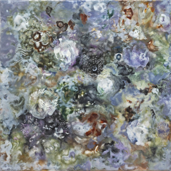 Purple Nebula 1 by Marilyn Banner