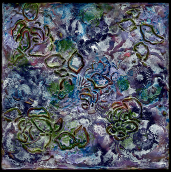 Violet Swirl by Marilyn Banner