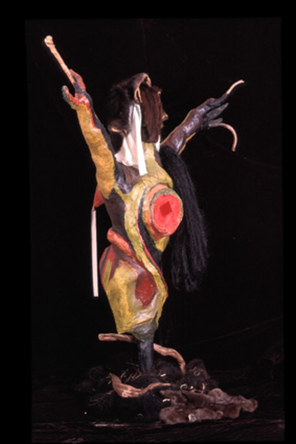 Praising Witch Woman by Marilyn Banner