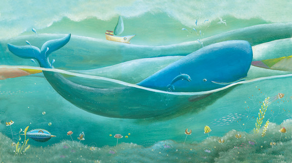 Whale, whale by Mojca Fo