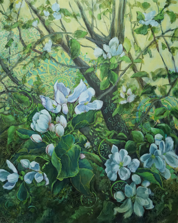 Apple Blossom Time by Diane Larouche Ellard