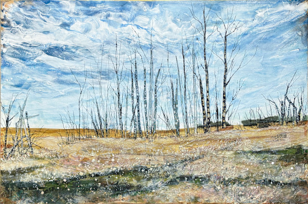 Fuzzy Fall Weeds by Diane Larouche Ellard