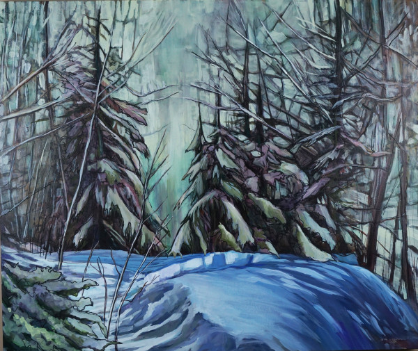 Nistowiak Falls by Diane Larouche Ellard